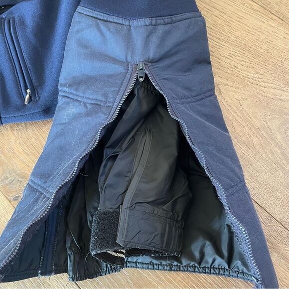Vintage Roffe Ski Pants Snowboard Navy Youth Kids Made in USA (Size 10) - Picture 10 of 12